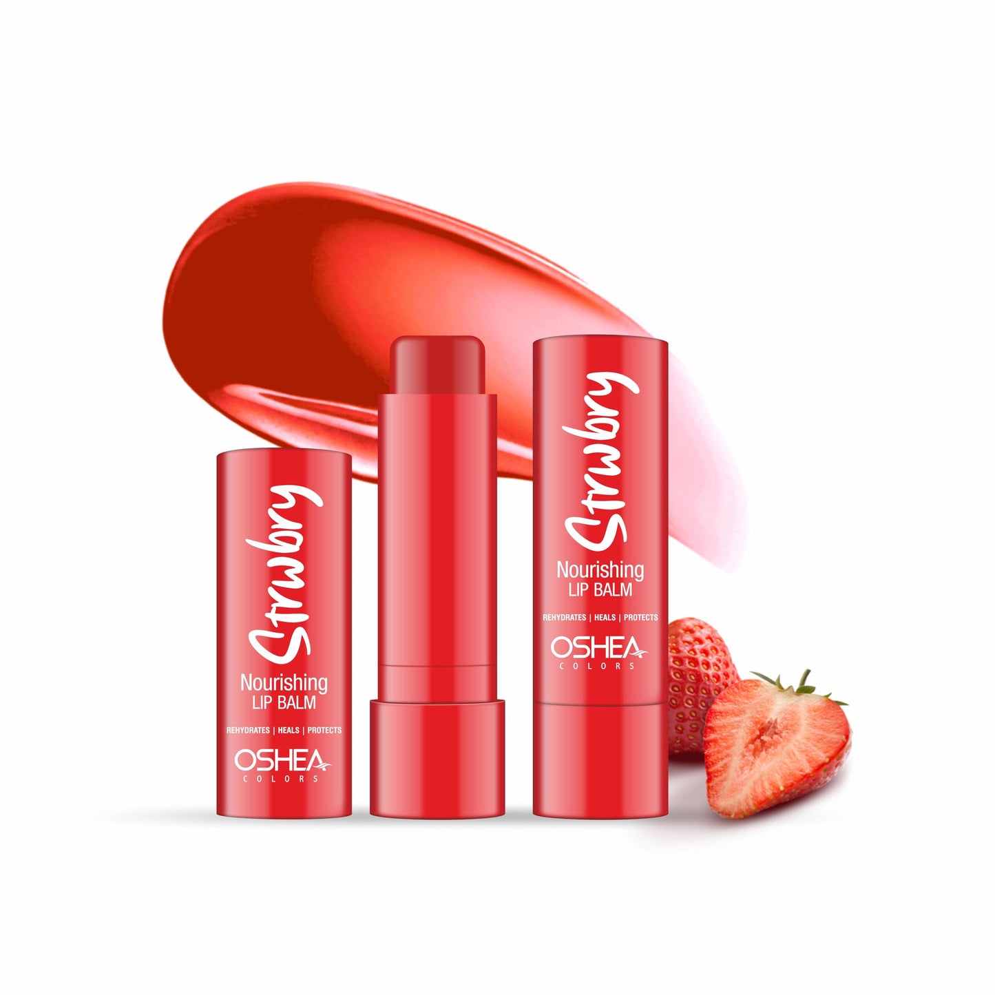 Oshea Colors Tinted Cherry Lip Balm for Women & Men | Instant Hydrating & Nourishing Lip Therapy with Spf 15 | Relieves Dry & Chapped Lips | Enriched with Shea Butter & Jojoba Oil - 4.5g